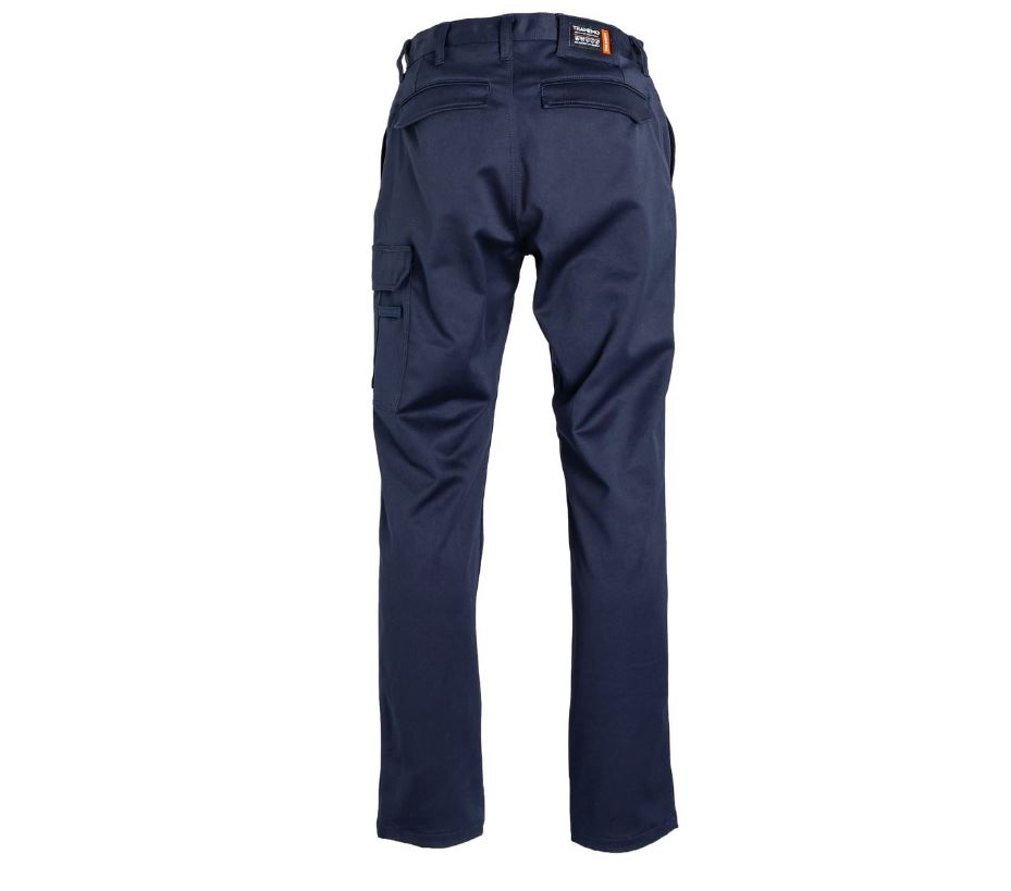 Pantalón stretch ignífugo inherente Tranemo 635188 serie Office FR, sin PFAs, arco eléctrico ATPV 18 cal/cm2