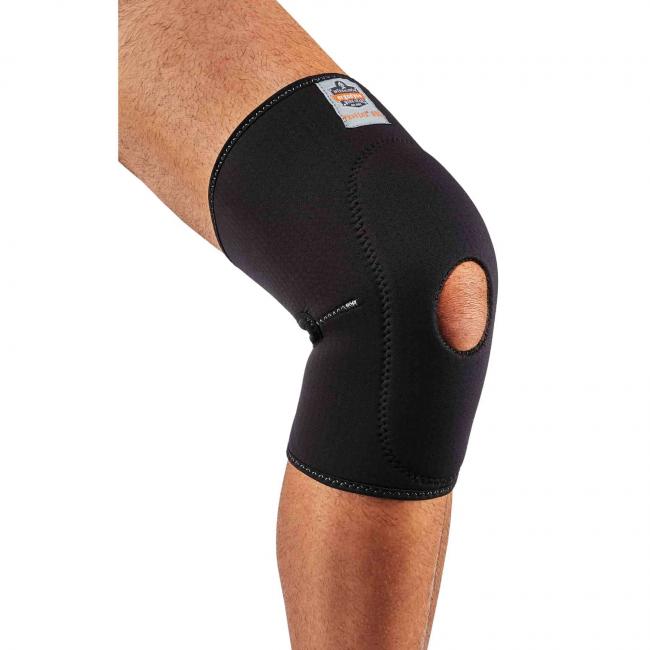 Genollera de compressió de neoprè Ergodyne Proflex 615 ròtula oberta i coixinet anterior