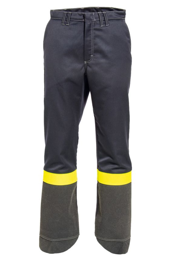 Pantalons ignífug inherent de protecció davant del zinc i productes químics, Tranemo Apex 662383, reforç en part frontal i protecció del calçat