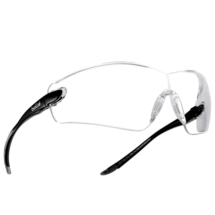 Gafa Bolle Cobra ocular transparente antirayadura y antiempañante, con cordón de ajuste.