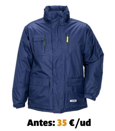 Parka acolchada impermeable Planam Flare