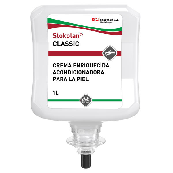 Crema hidratante enriquecida SC Johnson Stokolan Classic 1L