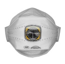 Mascarilla JSP Springfit 425 FFP2 con válvula Typhoon, endoesqueleto para conservar la forma.