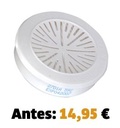 [N06575008] ​​Filtros P3 bayoneta Honeywell Serie-N para N5500 [caja 4 filtros]