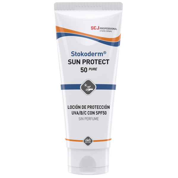 [SPC100ML] Crema protección solar SC Johnson Stokoderm Sun Protect 50 Pure tubo 100 ml.