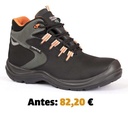 Bota Giasco Tesla de pell flor negra, sola aïllant de l'electricitat, amb membrana impermeable Windtex, SB FO E P CI HI WRU WR HRO