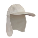 [10-01-24] Gorra transpirable con cubrenucas Simloc, protección solar UPF50+ según norma DIN EN 13758-1