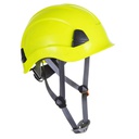 Casco para trabajos en altura con barbuquejo sin visera Portwest PS53